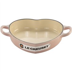 Le Creuset Gourmet Casserole Dish Heart Shaped 20 cm pink 2