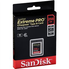 SanDisk CF Express Type 2  256GB Extreme Pro     SDCFE-256G-GN4NN
