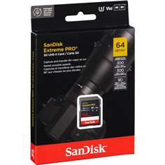 SanDisk ExtremePRO SDXC V90 64GB 300MB UHS-II  SDSDXDM-064G-GN4IN