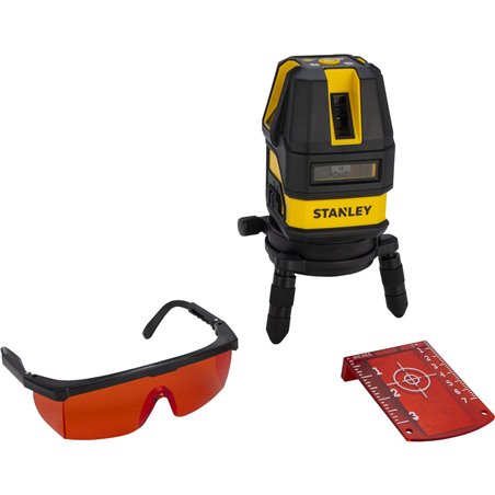Stanley Multi-Line 4V1H livella laser rosso