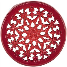 Staub Trivet round 23 cm Cherry Red