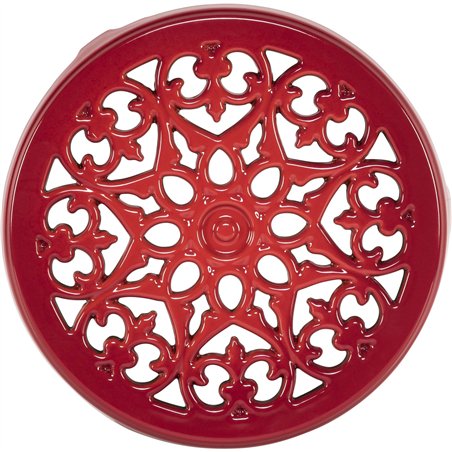 Staub Trivet round 23 cm Cherry Red