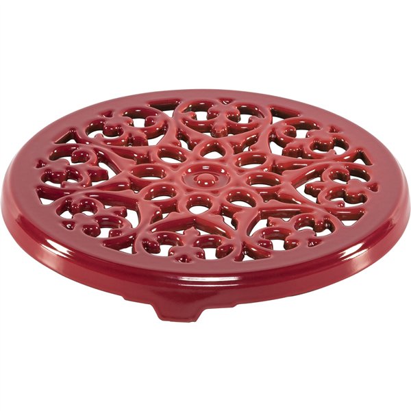 Staub Trivet round 23 cm Cherry Red