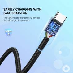 UGREEN USB-C a USB-A cavo nero 1M 2