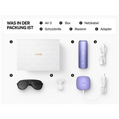 Ulike Air3 viola epilatore luce pulsata intensa 2