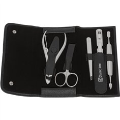 Zwilling set manicure pedicure 5 pz. con pinza unghie, pelle 2