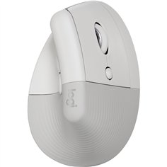 Logitech Lift for Business Maus Vertikal ergonomisch Off-White