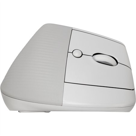 Logitech Lift for Business Maus Vertikal ergonomisch Off-White