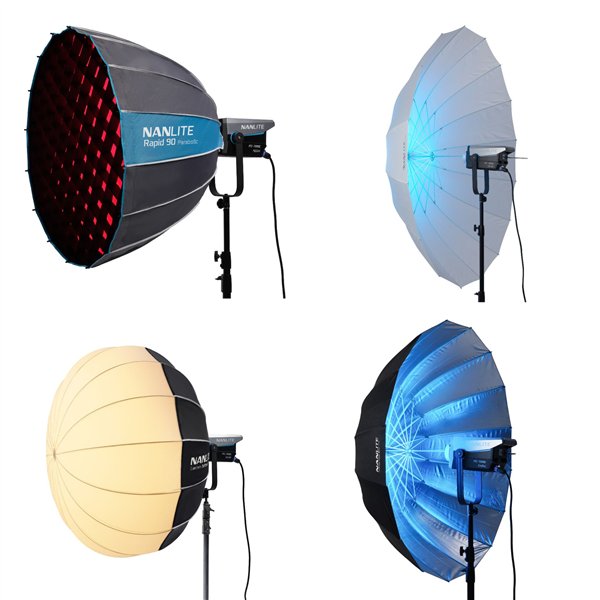 Nanlite FC-720C Full-Color Reportage-Studio-Scheinwerfer