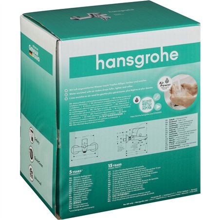 Hansgrohe Focus miscelatore monocom. vasca est. DN 15 cromo
