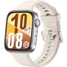 Huawei Watch Fit 4 bianco cinturino fluorelastomer 2