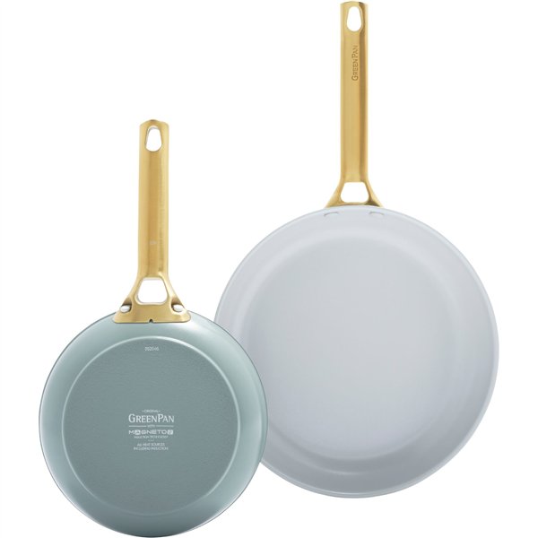 GreenPan Padova Reserve 2pc Frying Pan Set Sky Blue
