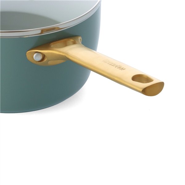 GreenPan Padova Reserve Saucepans 18cm Sky Blue