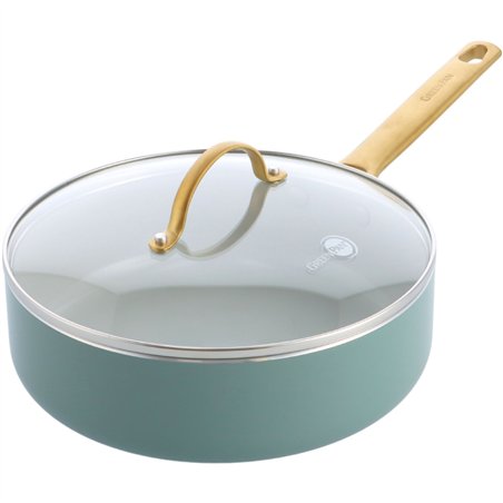 GreenPan Padova Reserve Sauté Pan 28cm Sky Blue