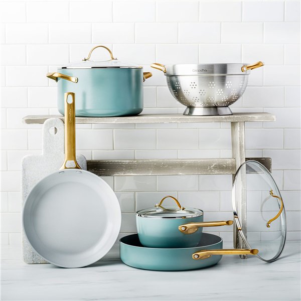 GreenPan Padova Reserve Frying Pan 20cm Sky Blue