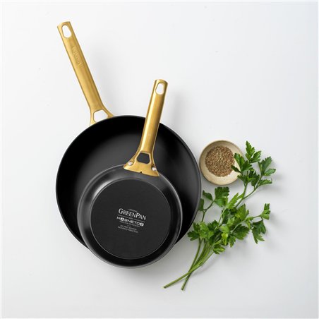 GreenPan Padova Reserve 2pc Frying Pan Set 20+26cm Black