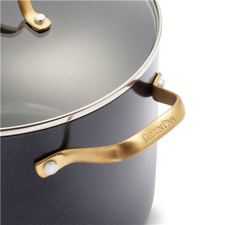 GreenPan Padova Reserve 6 pcs Pot & Pan Set Black