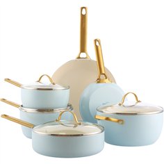 GreenPan Padova Reserve 6 pcs Pot & Pan Set Light Blue