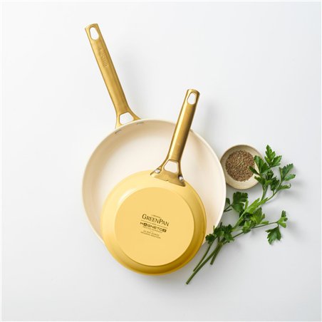 GreenPan Padova Reserve 2 pcs Frypan Set 20+26cm Yellow