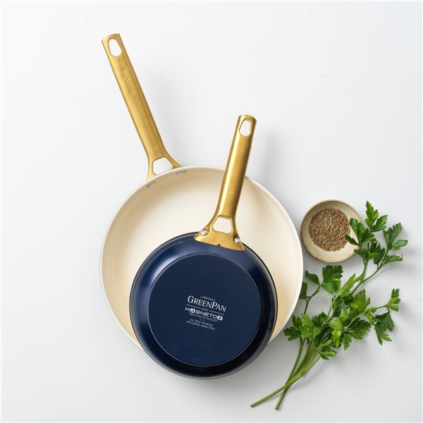 GreenPan Padova Reserve 2 pcs Frypan Set 20+26cm Oxford Blue
