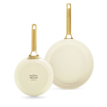 GreenPan Padova Reserve 2Tlg Frypan Set 20+26cm Cream White