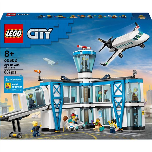 LEGO City 60502 Airport with Airplane