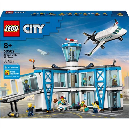LEGO City 60502 Airport with Airplane