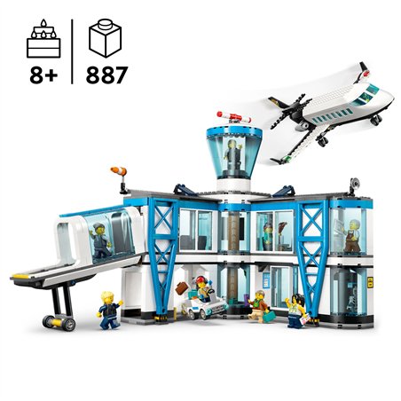 LEGO City 60502 Airport with Airplane