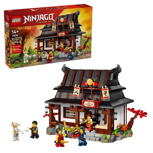 LEGO NINJAGO 71858 Four Weapons Blacksmith 15th Anniversary