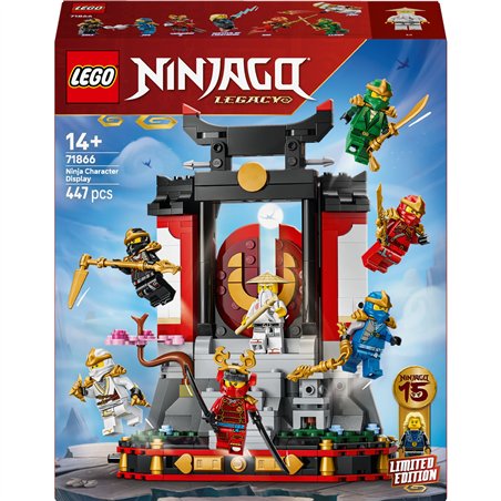 LEGO NINJAGO 71866 Ninja Character Display 15th Anniv.
