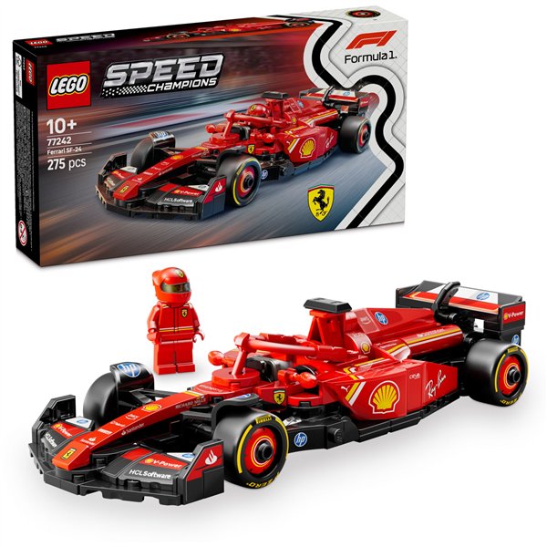 LEGO Speed Champions 77242 Ferrari SF-24 F1 Race Car