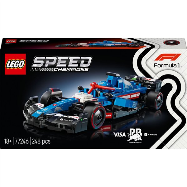 LEGO Speed Champions 77246 Visa Cash App RB VCARB 01 F1