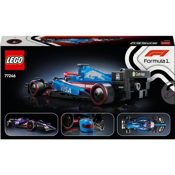 LEGO Speed Champions 77246 Visa Cash App RB VCARB 01 F1