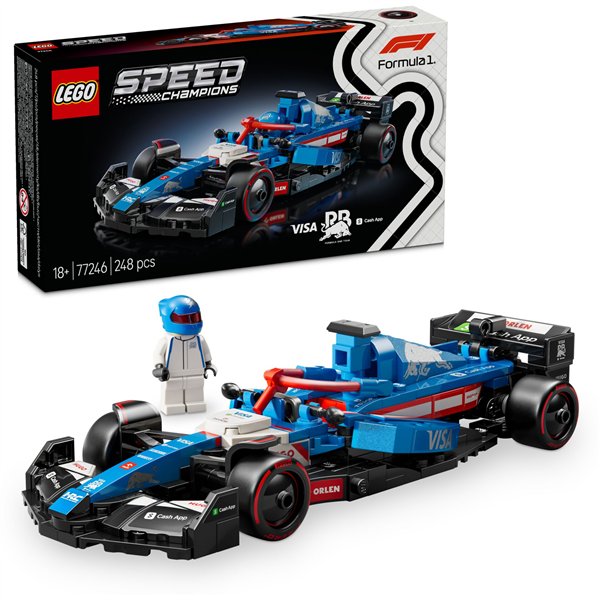 LEGO Speed Champions 77246 Visa Cash App RB VCARB 01 F1