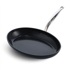 GreenPan Barcelona Pro Fischpfanne 33cm Schwarz