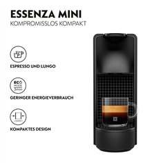 Nespresso XN 1108 Essenza Mini Coffee Machine  nero by Krups 2