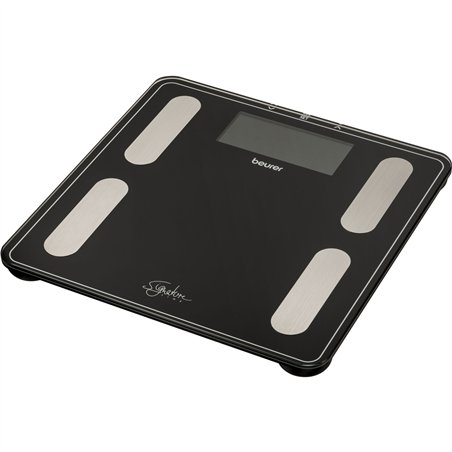 Beurer BF 400 nero bilancia diagnostica vetro