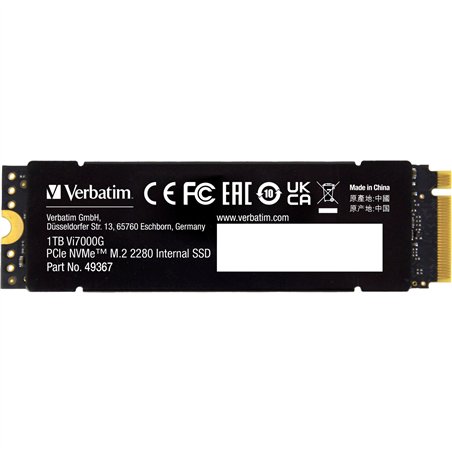 Verbatim Vi7000G M.2 SSD     1TB PCIe NVMe                  49367
