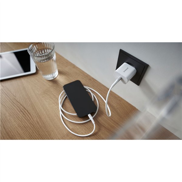 Intenso Power adatt. W20C bian. 1x USB-C 20W