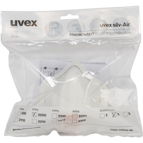 uvex silv-Air class.2200 FFP2 3x