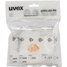 uvex silv-Air class.3200 FFP2 3x 2
