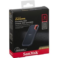SanDisk Extreme Portable 8TB SSD 1050MB/s   SDSSDE61-8T00-G25