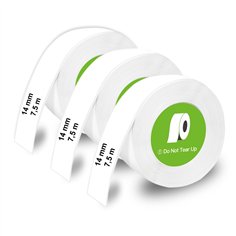 1x3 Olympia rotolo etichette 14 mm x 40 mm bianco (540 pezzi)