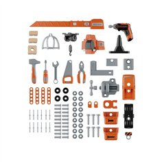 Smoby Black & Decker Workbench with Crane 2