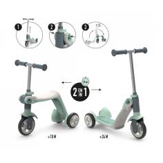 Smoby Running Wheel and Scooter Switch 2-in-1 2