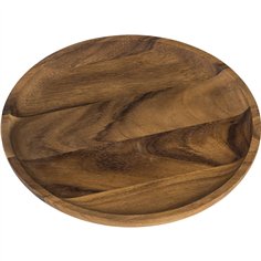 Zassenhaus piatto per spuntini 25 x 2 cm acacia