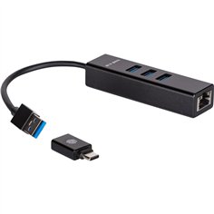 ICY BOX IB-HUB1419-LAN Netzwerkadapter