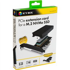 ICY BOX IB-PCI214M2-HSL 1x M2 PCIe zu 4x PCIe 4.0 x4