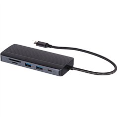 ICY BOX IB-DK4040a-CPD 10 in 1 USB-C Docking station
