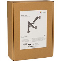 ICY BOX IB-MS702-T Monitorständer für 2 Monitore